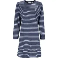 Hajo nachthemd blauw met strepen | Maat 36/38