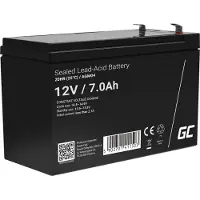 Green Cell (6.3 Mm) Vrla Agm-batterij 7ah 7000mah 12v