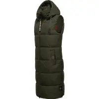 NAVAHOO Bodywarmer kaki / wit