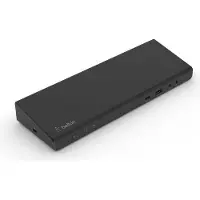 Belkin notebook dock/poort replicator, Docking station + USB-hub, Zwart