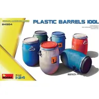 Other Modelbouwpakket Diorama - 24004 Plastic Vaten/Drums 100 Liter - 6 Vaten voor Diorama Plastic - 1:24 - Modelbouw