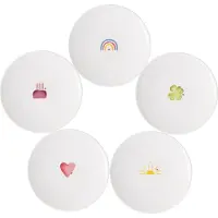Villeroy & Boch Frühstücksteller With Love ø 21,2 cm Set van 5