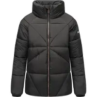 NAVAHOO Winterjas 'Schokolinaa' zwart