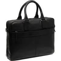 The Chesterfield Brand Fabian Koffer Leer 40 cm Laptop compartiment zwart
