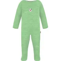 Normani Rompertje/body 'Levin' groen / wit