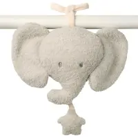 Nattou TEDDY muziekdoos hoofd olifant
