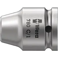 Wera Bithouder 780C 1/2Vierk 1/4Bit zonder magneet