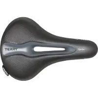 Terry zadel Fisio Flex gel dames zwart - ZDT262