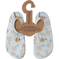 SLIPSTOP kinder schoenen met peertjes blauw maat 33/35