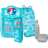 MCNEILL Perfecto Schooltas set 5-delig grijs