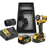 DeWalt Boormachine + slagboor, Dewa DCF921P2G-QW Accu impact cr,1/2 (Oplaadbare batterij)