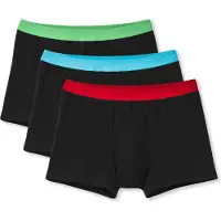 Calida Boxershorts azuur / lichtgroen / rood / zwart
