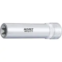 Hazet Dopsleutel 880LG-E10 · 3/8 inch (10 mm) vierkant hol · Buiten-TORX-profiel · SW E10