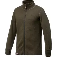 Woolpower - Full Zip Jacket 600 - Wollen vest XXL, olijfgroen