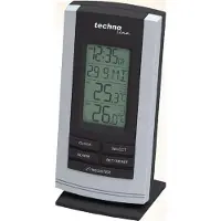 Technoline Thermometer WS9180, Weerstation, Zwart, Zilver
