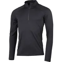 Lundhags Gimmer Merino Lt Ms 1/2 Zip, tussenlaag, heren, zwart