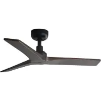Faro Klim Plafondventilator Black | Walnut | S (Ø92cm) | Without light