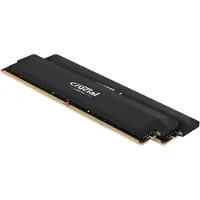 Crucial Pro - Overclocking Edition - DDR5 - pakket - 32 GB: 2 x 16 GB - DIMM 288-PIN - 6400 MT/s / PC5-51200 - CL38 - 1.35 V - niet-gebufferd - niet-ECC - zwart