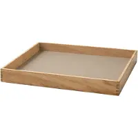 Lind DNA Dienblad Square S Even Nupo Clay Brown / Teak
