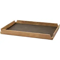 Lind DNA Dienblad Square M Airy Nupo Caviar / Teak