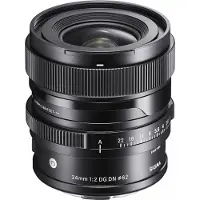Sigma Hybride lens 24 mm f/2 DG DN Contemporary Zwart voor L-vatting