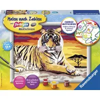 Ravensburger Schilderen op nummer Majestueuze Tijger