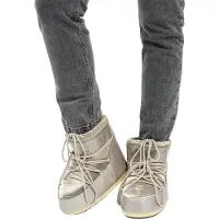 Moon boot Snowboots donkerbeige / platina