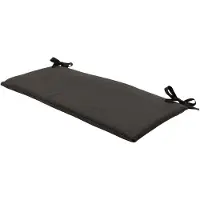 Madison Bankkussen Recycled Canvas Dark Grey (170 x 48 cm)