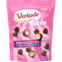 Verkade - Bites - Koek - Koekballetjes met Melkchocolade - 7 x 120 gram zakje