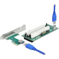 DeLOCK PCI Express x1 naar 2x PCI 32Bit 60cm -