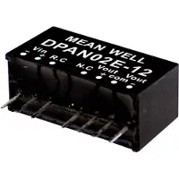 MEAN WELL DPAN02A-12 DC/DC-convertermodule 83 mA 2 W Aantal uitgangen: 2 x Inhoud 1 stuk(s)