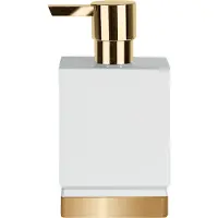 Spirella Zeepdispenser Roma Wit/goud