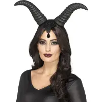 Smiffys Demonic queen horens hoofdband