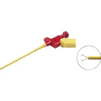 Hirschmann Test & Measurement KLEPS 250 rt Veiligheids-krokodilklem Steekaansluiting 4 mm CAT II 300 V Rood