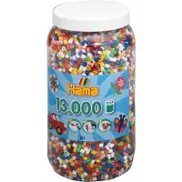 HAMA Beads - Strijkkralen in een Ton – 13000 Kralen – Creatief Speelplezier