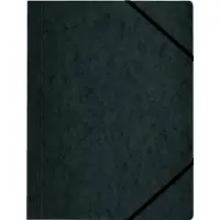 Herlitz hoekbinder easyorga - A4 - karton - zwart
