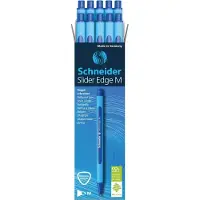 Schneider Balpen Slider Edge, M, blauw, 10 stuks