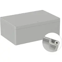 TRU COMPONENTS TC-9065544 Outdoorbehuizing 240.3 x 160.3 x 90 Polycarbonaat Grijs-wit (RAL 7035) 1 stuk(s)