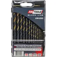 AWTOOLS AW42002 - Boormachine Accessoire - HSS M2 Metaalboren Set - 13 stuks