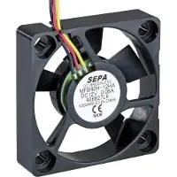 SEPA MFB40H05 Axiaalventilator 5 V/DC 11.0 m³/h (l x b x h) 40 x 40 x 10 mm