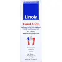 Linola Hand Forte – Handcrème voor zeer droge, gebarsten handen 50 ml Crème