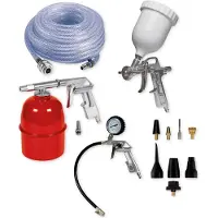 Einhell 4132776 Pneumatische bandenspanningsmeter Snelspansysteem 8 bar Incl. accessoires