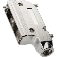 Bkl Electronic 10120273 10120273 D-sub behuizing Aantal polen: 15 Metaal Zilver 1 stuk(s)