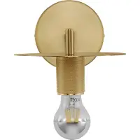 Nova Luce Wandlamp Royal goud