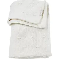 Meyco Baby Knots teddy wiegdeken - offwhite - 75x100cm - 2.0 TOG