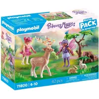 Playmobil Starter Packs Princess Magic Feeën met bosdieren 71800