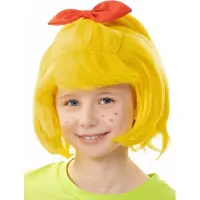Maskworld Bibi Blocksberg pruik voor kinderen - Kinderpruik carnaval kostuum