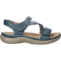 Rieker Sandaal smoky blue / duifblauw / wit