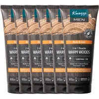 Kneipp 6x Douche Men 2-in-1 Warm Woods 200 ml