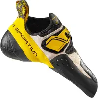 La Sportiva - Klimschoenen - Solution White/Yellow voor Heren - Maat 39.5 - Wit